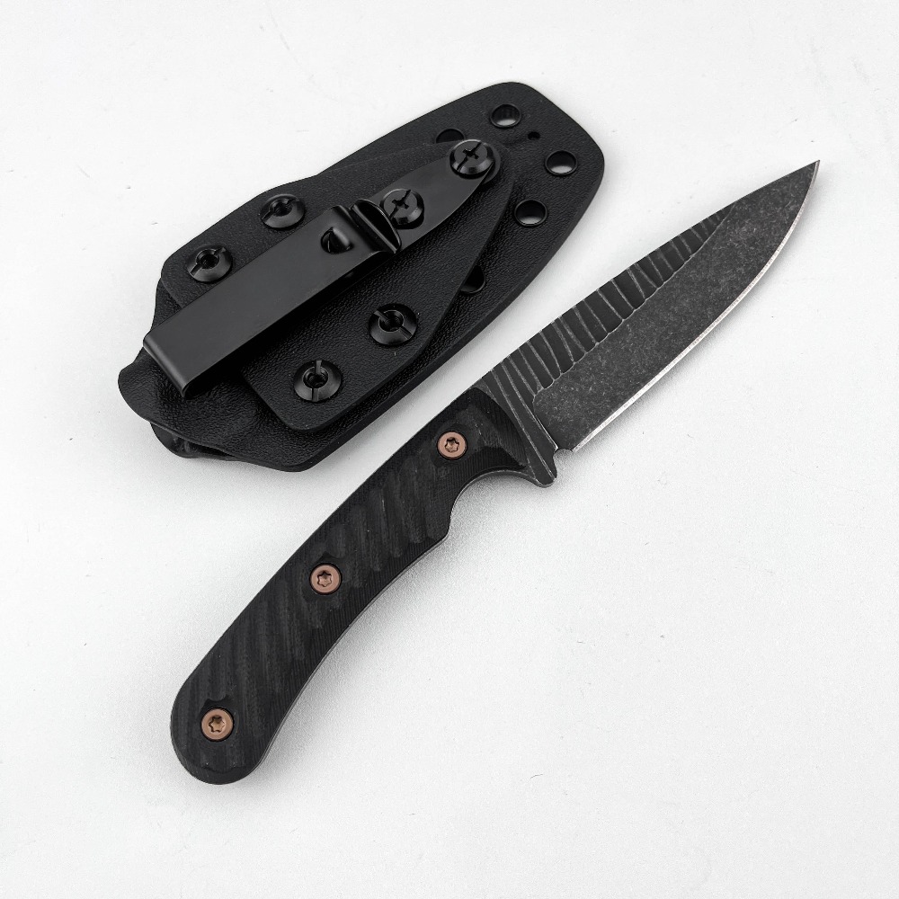 Cuchillo Bushcraft de Espiga C - Edc Concealed Carry Knife reseña y precio